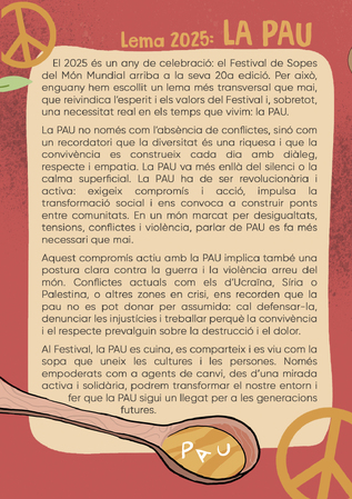 Festival de Sopes del Món Mundial 2025